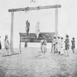 Mutineers being hanged21stSept1857