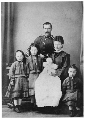 Joseph Hume with family -1874